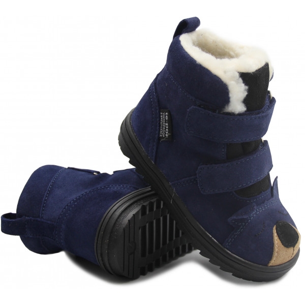 Buty dla chłopca na zimę Membrana Mido 22-18 32-18 Granat