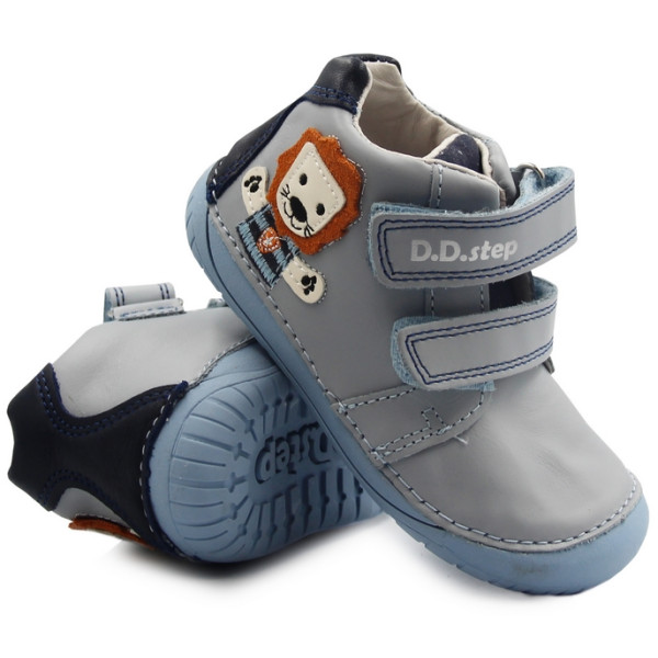 Buty na jesień dla chłopca Barefoot DD STEP s070-381 Sky Blue