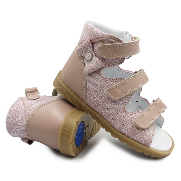 Profilaktyczne Sandały Dla Dziewczynki Kapcie Ortopedyczne Bartek 86803-020