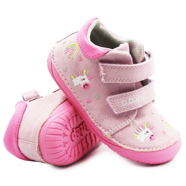 Różowe Buty Dla Dziewczynki Jednorożce DD STEP C070-41709C